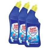 Sani Fresh Toilet Cleaner- 1L x (Pack Of 3) | Advanced Thicker Formula | Removes Toughest Stains | Provides Long Lasting Freshness