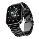 boAt Ultima Ember 2 Smartwatch, 1.96” AMOLED Display, Ultra Bright 1000 nits Brightness, AOD, Personalized Fitness Nudges, Functional Crown, 100+ Sports Mode smartwatch for Men & Women (Steel Black)