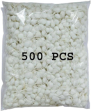 shyamcharan Diya Batti for Pooja/Natural White – White (Pack of 500 pcs) Cotton Wick