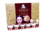 Vania Gold Facial Kit 300g – Anti-Aging, Improves Skin Elasticity, Replenishes Moisture, Nourishes Skin, Enhances Radiance, 6-in-1 Action for Face & Body, Rich Glow, Unisex