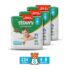 TEDDYY Easy Diaper pants with 3x Faster absorption and Rash protection Pant Diapers – S(234 Pieces)