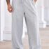 METRONAUT Flared Men Black Trousers