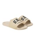 Cantabil Casual Sliders for Men Beige