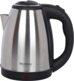 LivHome Quickboil Electric Kettle(1.8 L, Silver Black)