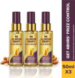 Bajaj Almond Drops Hair Serum with Almond Oil & Vitamin E for 48 hrs Frizz Control(150 ml)
