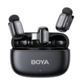 BOYA Mini 2 | Wireless mic for YouTube | Mic for Video Recording | Microphone for vlogging | Smart App Control with Strong Noise Reduction Upto -40dB, 48kHz/24-Bit Studio Sound Quality.