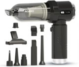 AGARO HVC1717 Cordless Car Vacuum Cleaner,2-in-1 Suction & Blower,15000PA, HEPA Filter Cordless Vacuum Cleaner(Grey)