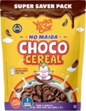 Yogabar no maida choco for Breakfast, Zero Maida, Delicious Chocos for Kids & Adults, Protein Food, 0 Added Preservatives, Contains Jowar, Bajra, Ragi, Quinoa & Oats, 850g