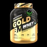 BIGMUSCLES NUTRITION Premium Gold Whey | 25g Protein Per Serving, 0g Sugar,5.5g BCAA Whey Protein(2 kg, Chocolate Brownie)