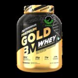 BIGMUSCLES NUTRITION Premium Gold Whey | 25g Protein Per Serving, 0g Sugar,5.5g BCAA Whey Protein(2 kg, Chocolate Brownie)