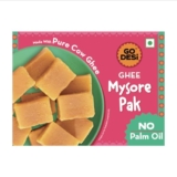 GO DESi – Mysore Pak | Made with Desi Ghee | Indian Mithai | Sweets Gift Pack | 180/150 grams