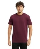 Jockey Men’s Regular Fit Round Neck Half Sleeved T-Shirt 2714_Wine Tasting_L