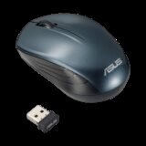 ASUS WT200 Ambidextrous Optical Mouse Runs on 1 AA Battery- upto 15 months life, 1200 DPI(2.4GHz Wireless, Blue)