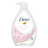 Dove Refreshing Sakura Blossom Body Wash with Himalaya Pink Salt for Replenished Skin, 1L