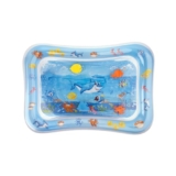 BUMTUM Baby Water Play Mat Toy Inflatable Tummy Time Leak-Proof||Fun Activity Play Center Indoor & Outdoor for Babies, Infants & Toddlers, 3 to 12 Months (Shark, Multicolor, Pack of 1)