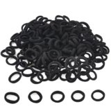 BriKSHi Mini Rubber Bands for Hair Small Elastic Hair Ties for Girls Women Kids Hair Styling (Pack Of 25)