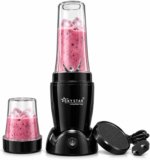 Skystar 2 Jar Black Bullet Nutri 750 W Juicer Mixer Grinder(Black Nutri | 2 Jars | Black)