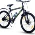 Adrenex Stryker 24T | 85% Pre-Assembled 24 T (inch) Mountain Cycle(Single Speed, Blue, Rigid)
