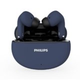 PHILIPS TAT1269 True Wireless in-Ear Earbuds with Mic, 13mm Drivers, Bluetooth 5.4, 40H Playtime, IPX5, Fast Charging, TouChannel Controls, Voice Assistant, Mono Mode, LED Indicator(Cosmic Blue)