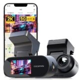 DDPAI Dash Cam for Car with Screen [2026 Edition] 2K QHD Front Camera | ADAS, F1.8 Aperture, Night Vision, 260° Wide Angle, G-Sensor, WiFi, Super Capacitor, Wi-Fi & App Control