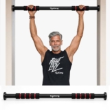 Lifelong Pull Up Bar for Home Kids| Adjustable 62–100 cm Doorway PullUp Bar For Home Gym Equipment |No Screw Pull Up Bar Door Mounted |100kg Capacity, Anti-Slip Lock, Foam Grip Handles |Gym Equipment for Home Workout