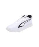 PUMA | Tychonic Men’s Sneakers | White-Black | 8UK