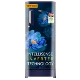 Whirlpool 192 L 4 Star Icemagic Powercool Direct-Cool Single Door Refrigerator with Base Drawer (215 IMPC ROY 4S SAPPHIRE PEONY-Y, Blue, 2026 Model)