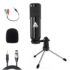 Audio Array UHF Wireless Microphone System | Anti-Feedback Technology | 100-150M Range | 6-8H Battery Life | 630-690MHz | 126dB SPL | for Stage & Karaoke | AM-W36 Pro