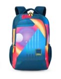 American Tourister Quad 3.0 Style 01 | 33.5L Backpack | School Bag | 3 Compartments | School & College Backpack for Girls and Boys | Spacious Interiors | Legion Blue | 1 Yr Global Warranty