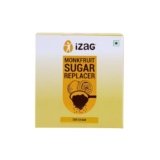 iZaG Monk Fruit Natural Sweetener Crystals (200g) | Zero Calorie Sugar Alternative | Keto & Diabetic Friendly | 1:1 Sugar Replacement | For Tea, Coffee, Cooking & Baking
