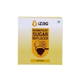 iZaG Monk Fruit Natural Sweetener Crystals (200g) | Zero Calorie Sugar Alternative | Keto & Diabetic Friendly | 1:1 Sugar Replacement | For Tea, Coffee, Cooking & Baking