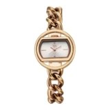 Fastrack Vyb Spotlight with Quartz Analog Silver Dial Rose Gold Brass Strap Watch for Women – FV60146WM01W