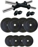 JMB 10 kg 20 Kg Pvc (2.5kg X 8PCS) Adjustable Dumbbell 20KG Home Gym Combo
