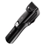 boAt Slazer S100 Beard Trimmer For Men, 300 min runtime,2X Fast Charging, USB Type C, Metallic Finish, Adjustable Comb, Stainless Steel Blades, 2 Years Warranty (Phantom Black)