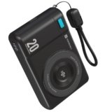 Portronics Power Shutter Air 20K 20000mAh 15W Magnetic Wireless Fast Charging Powerbank with in-Built Type C Lanyard Cable, qi2 Certified, 22.5W Type C PD Output, Type C Bidirectional Port (Black)