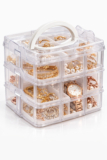 AJSP VENTURES Makeup Brush Organizer(White)