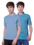 Dollar Pack of 2 Men’s Cotton Polo T-Shirt with Classic Collar
