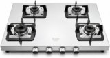 Urban Chef Manual Ignition LPG Gas Stove|Heavy-Duty 1.2mm SS Body | ISI Certified Stainless Steel Manual Gas Stove(4 Burners)