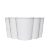 Amazon Basics Paper Cups, 150 ml – White – Pack of 25 | Disposable | Leak-Resistant | Hot & Cold Beverage Use | Made in India