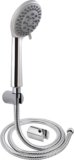 Prestige 5 Gear ABS Hand with SS Tube 1.5M and Hook Shower Head