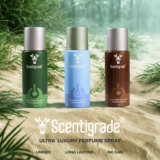 Scentigrade 25,15,55 Degree Unisex Luxury Perfume Body Spray|Long Lasting No Gas Deodrant Deodorant Spray  –  For Men & Women(450 ml, Pack of 3)