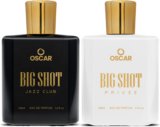 OSCAR Big Shot Jazz Club & Privee Premium Perfume Combo | Strong & Long Lasting Eau de Parfum  –  200 ml(For Men & Women)