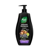 Nyle Naturals Volume Enhance Shampoo 1 L, For Long & Voluminous Hair with Blackberry, Reetha, & Amla | pH Balanced & Paraben Free Gentle & Soft Shampoo For Women & Men