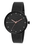 French Connection Women’s Analog Watch Black Strap-FCN00038H