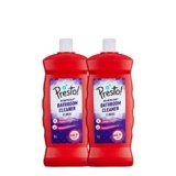 Amazon Brand – Presto! Bathroom Cleaner | Floral | 2 Litre | 1 L X 2 Packs | Suitable For Bathroom Floors, Slabs, Wall Tiles, Sinks, Basins, Stainless Steel Taps & Shower Heads