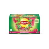 Lipton Green Tea, Raspberry Mint, 25 Tea Bags, for Weight Loss, with Catechins to Boost Metabolism, Zero Added Sugar, All Natural Ingredients