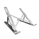 Kivart Elevate Adjustable Aluminum Laptop Stand | 7 Height & Angle Levels | Ultra-Light 240g | Anti-Slip Grips | Ventilated Design | Supports 10”-15.6” Laptops up to 5kg | 6 Months Warranty