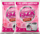 ISZK Detergent Powder 10kg GentleCare Laundry Powder – Soft On Fabrics Detergent Powder(10 kg)