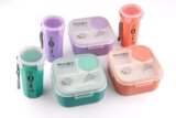 vinahar Lunch Box with Water Bottle Set for Kids & Adults | BPA-Free Leakproof Food Storage Container with 3 Compartments & Matching Water Bottle