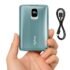 JUICE OJP1003 Portable Charger | Slimmest 10000mAh 5V/3A Power Bank | Input Type-C, USB Output High-Speed Charging Wireless Power Bank | External Phone Power Bank Compatible with iPhone (Black)
